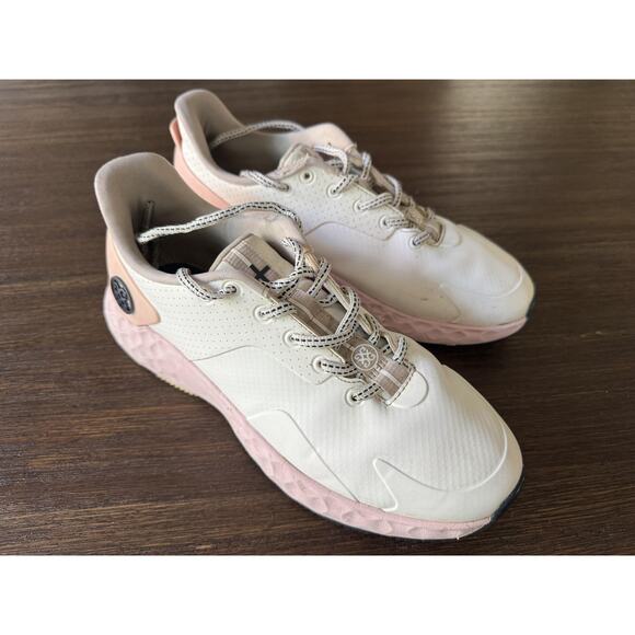 G/FORE Golf Shoes Womens Size 8 Blush Pink Spikeless Athletic Sneaker Comfort - Picture 2 of 15